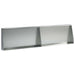 Keerwand 2 st 80 x 12 x 40 cm Gegalvaniseerd staal zilver