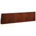 Keerwand 2 st 80 x 12 x 40 cm weervast staal Roestkleurig
