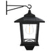 Wandlamp with LED Bulb 2 st Zwart 19 x 14 x 25 cm RVS en ABS