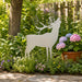 Tuinstekers 46 x 30 cm Staal Wit