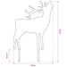 Tuinstekers 46 x 30 cm Staal Wit
