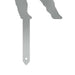 Tuinstekers 47,5 x 32 cm Gegalvaniseerd staal zilver