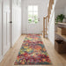 Vloerkleedloper LESAKA kleurrijk 50 x 100 cm Diamantvelours