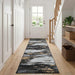 Vloerkleedloper LESAKA Zwart en Goud 100 x 400 cm