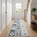Vloerkleedloper ORIZ 1150 gsm Grijs en zwart 100% polyestervilt
