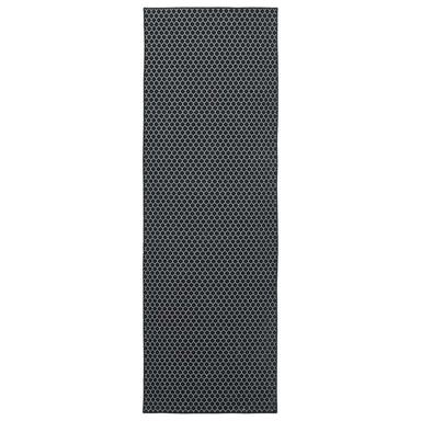 Vloerkleedloper ORIZ 1150 gsm Zwart gaaspatroon