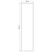 Vloerkleedloper ORIZ 1150 gsm Zwart gaaspatroon
