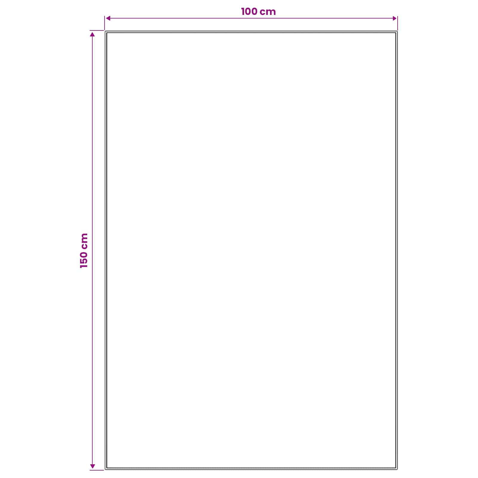 Vloerkleedloper ORIZ 1150 gsm Zwart gaaspatroon