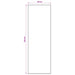 Vloerkleedloper ORIZ 1150 gsm Grijs en Wit 100% polyestervilt