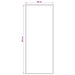Vloerkleedloper ORIZ 1150 gsm Grijs en Wit 100% polyestervilt
