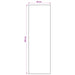 Vloerkleedloper ORIZ 1150 gsm Grijs en Wit 100% polyestervilt