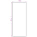 Vloerkleedloper ORIZ 1150 gsm Grijs en Wit 100% polyestervilt