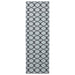 Vloerkleedloper ORIZ 1150 gsm Zwart gaaspatroon
