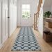 Vloerkleedloper ORIZ 1150 gsm Zwart gaaspatroon