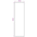 Vloerkleedloper ORIZ 1150 gsm Zwart gaaspatroon