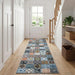Vloerkleedloper ORIZ 1150 gsm Blauw 100% polyestervilt
