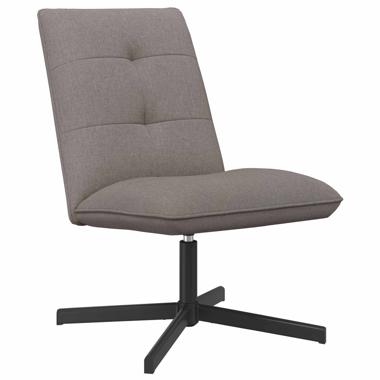 Draaistoel Taupe Stof