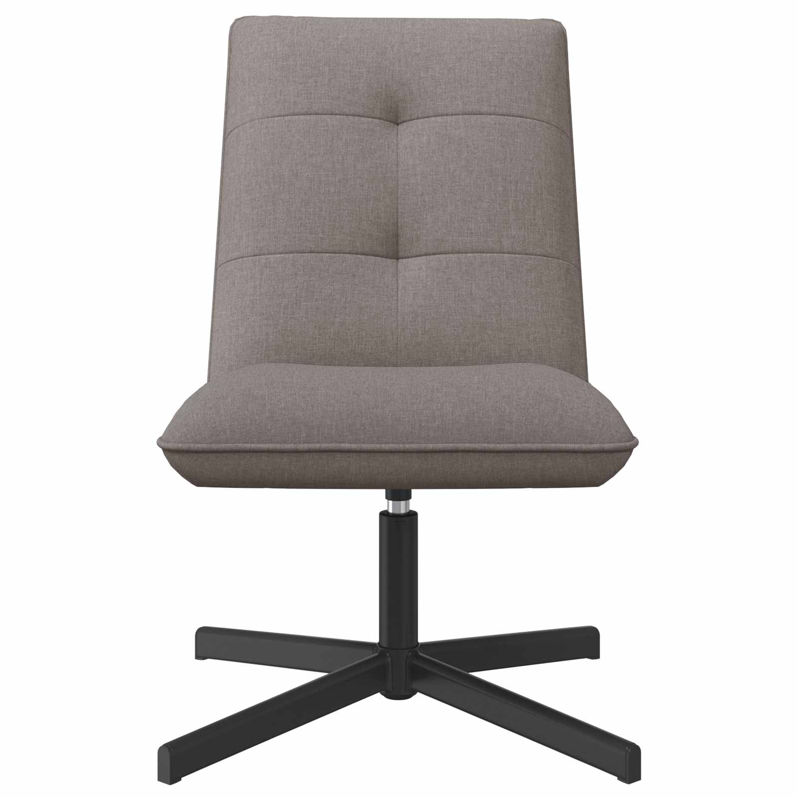 Draaistoel Taupe Stof