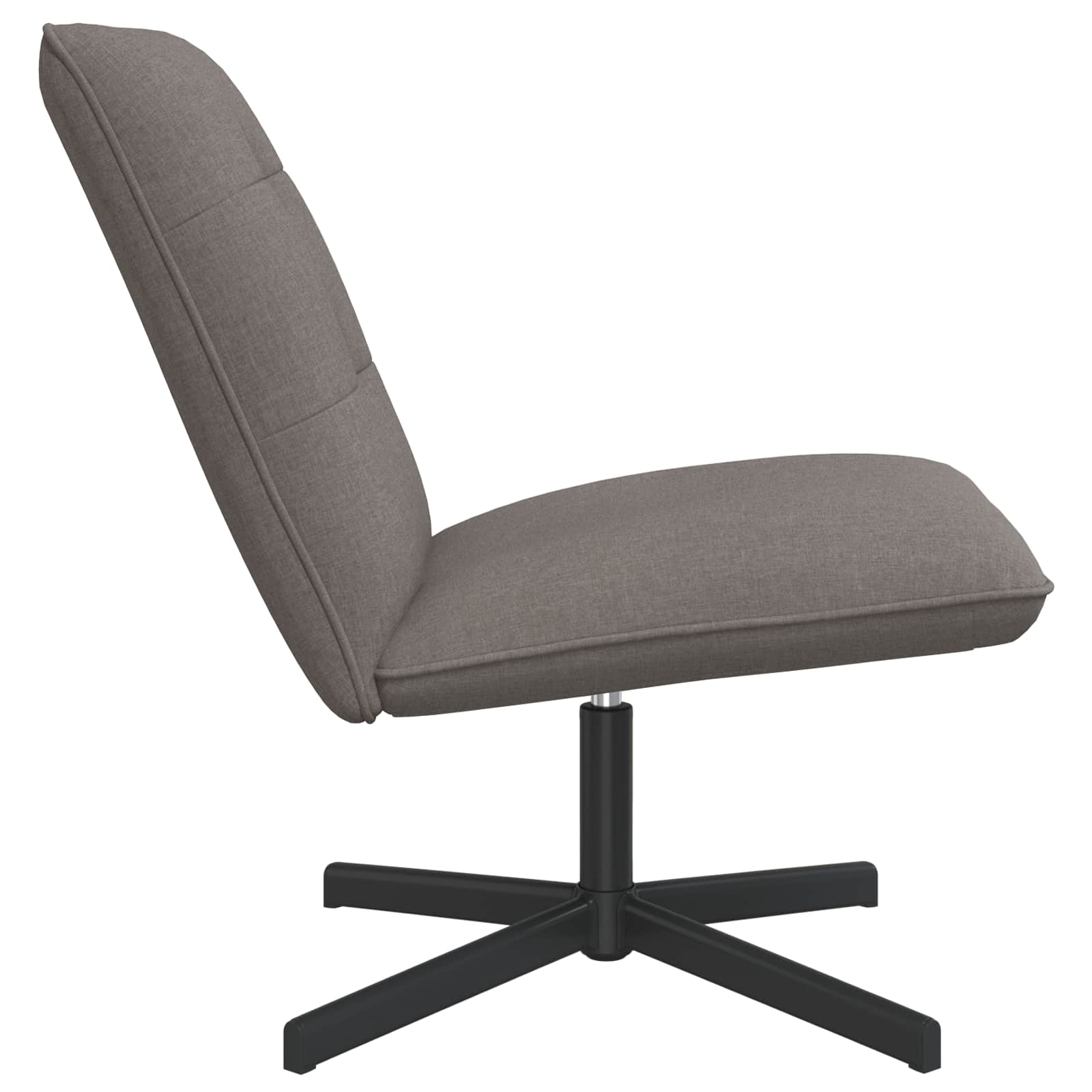 Draaistoel Taupe Stof