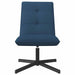 Draaistoel Blauw Stof