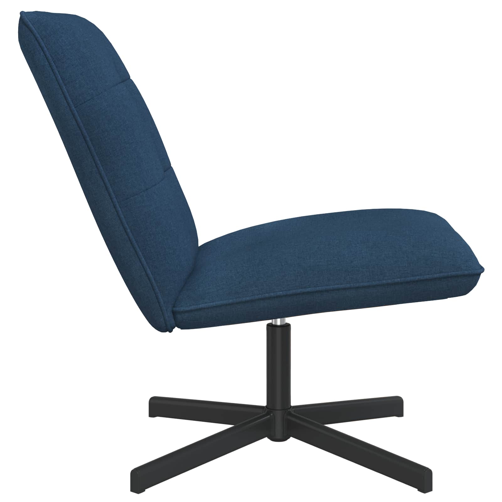 Draaistoel Blauw Stof