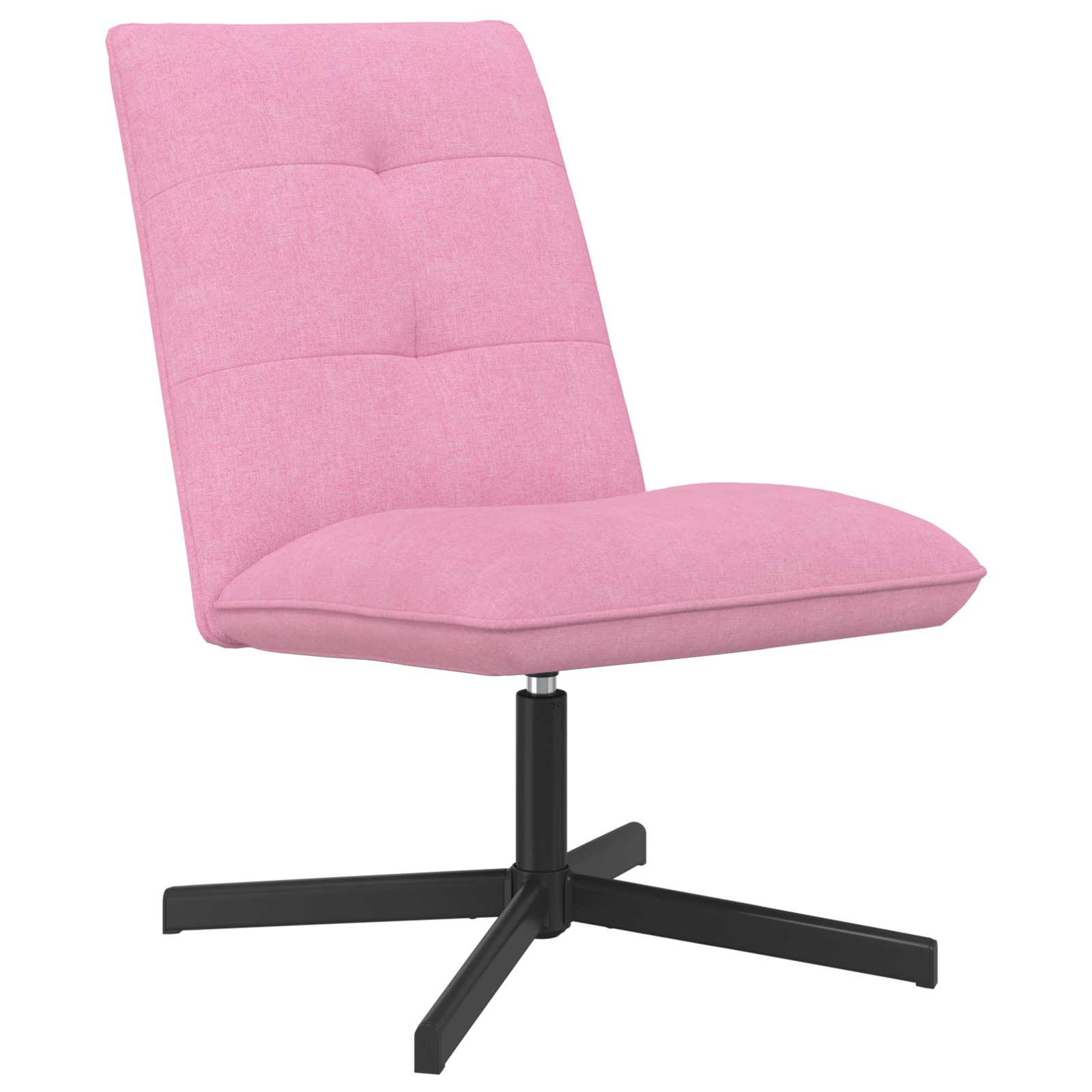 Draaistoel Roze Stof