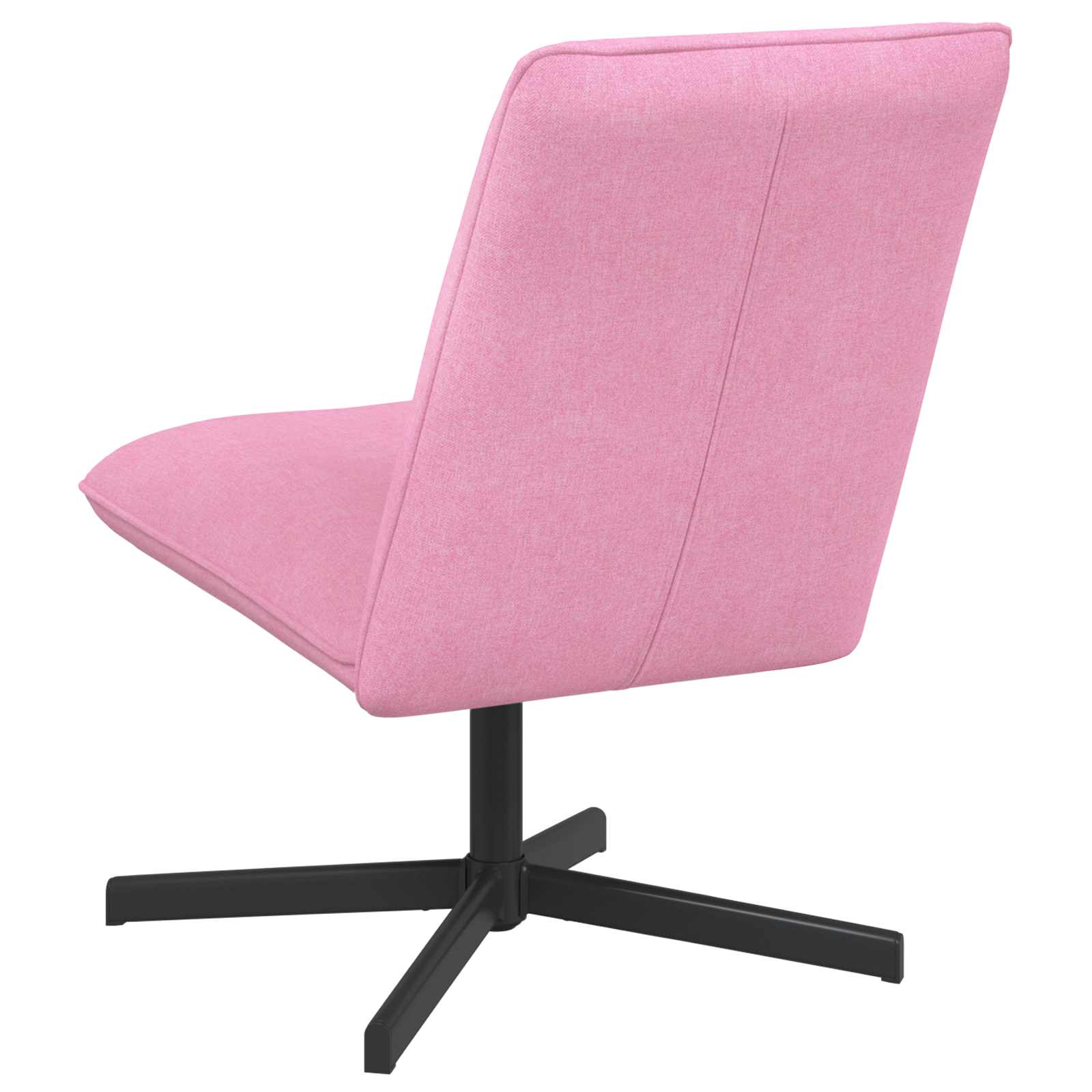 Draaistoel Roze Stof