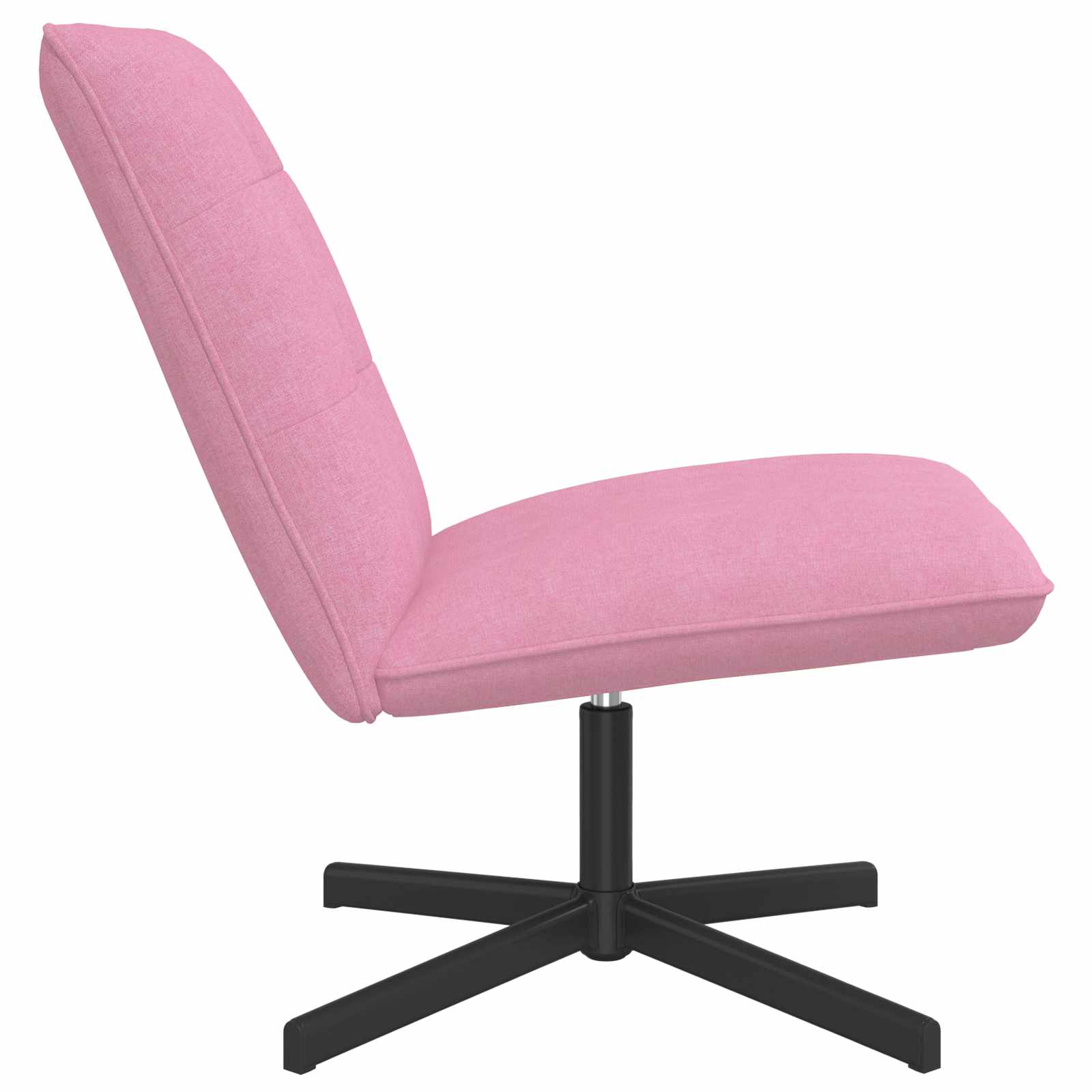 Draaistoel Roze Stof