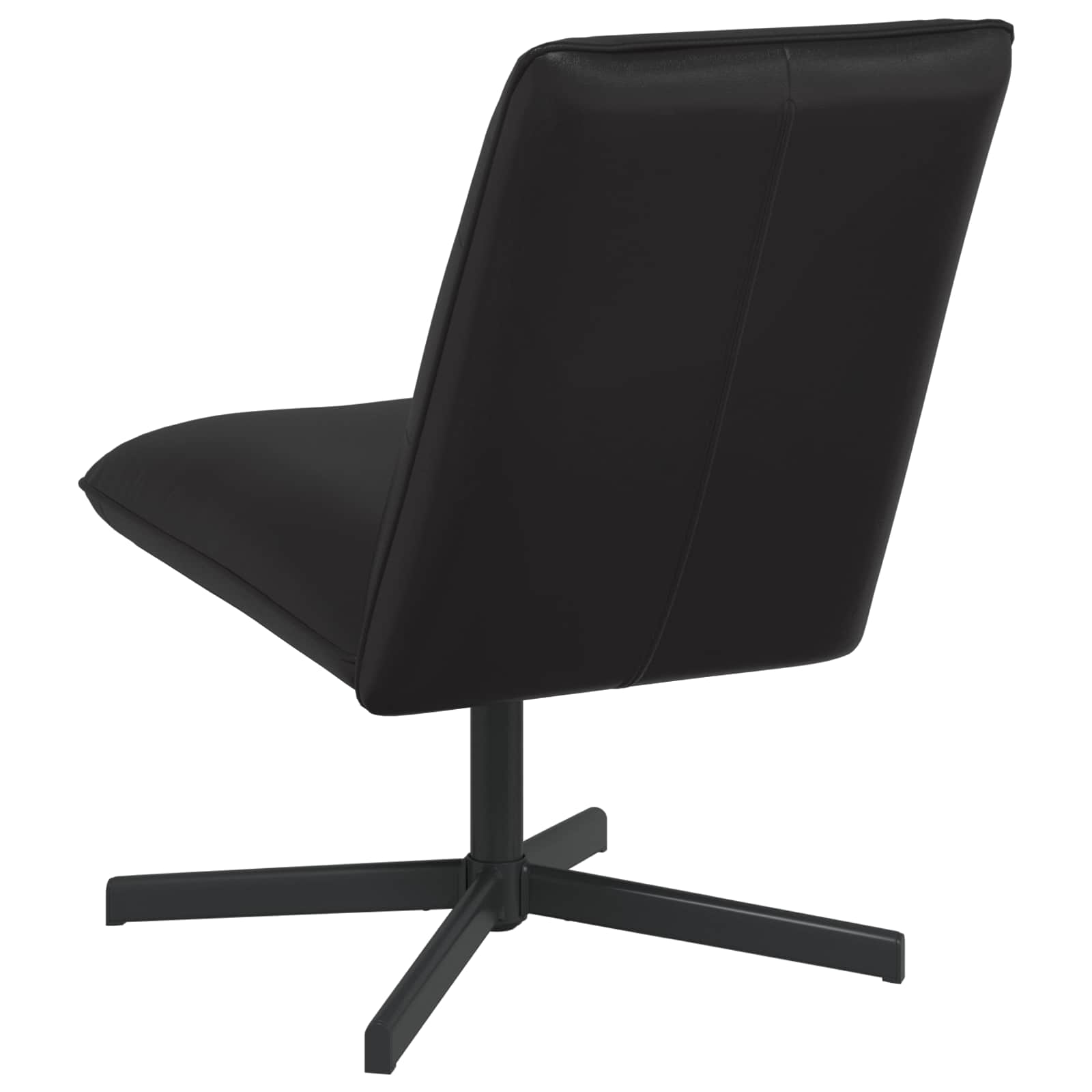 Draaistoel Zwart Kunstleer