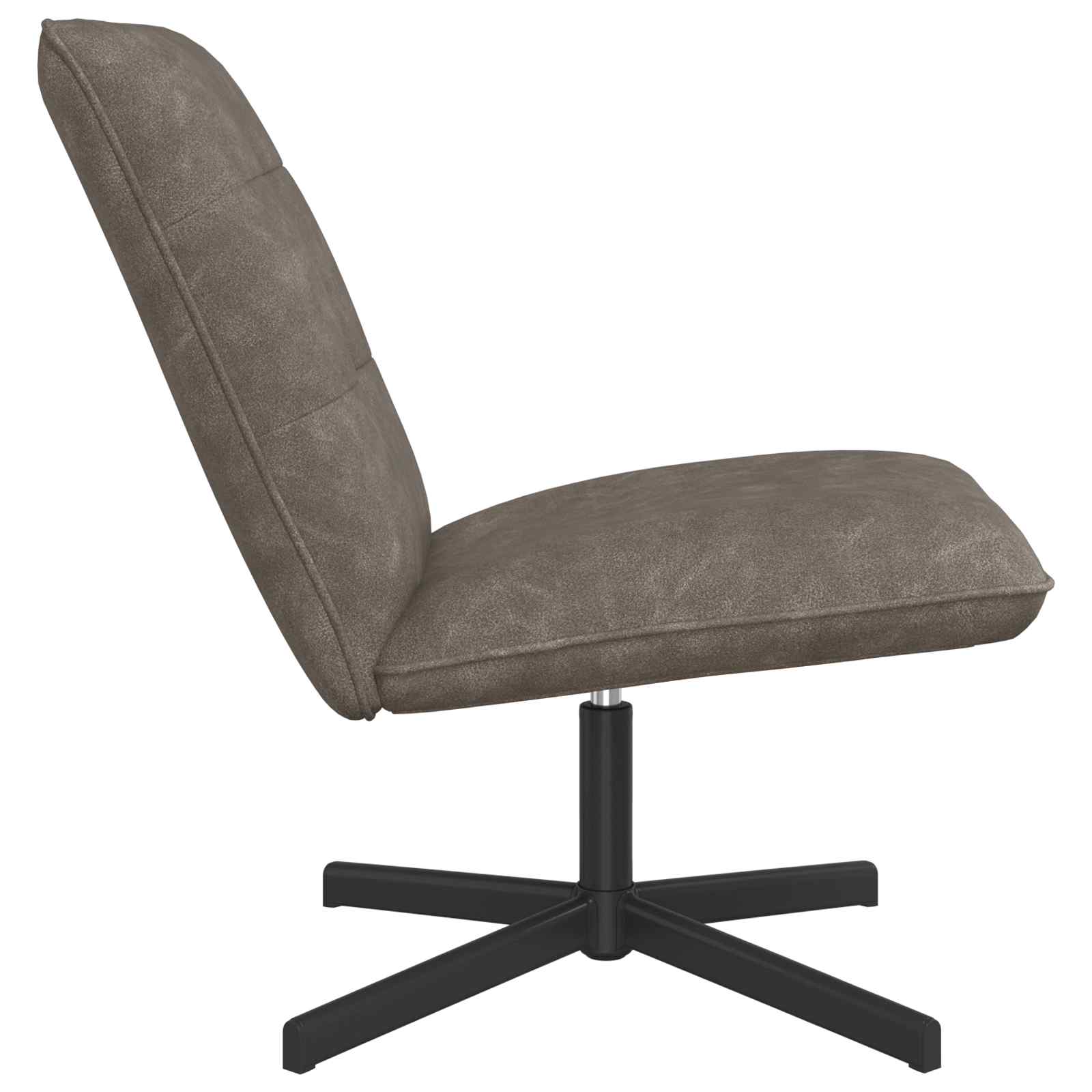 Draaistoel Grijs Kunstleer