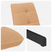 Draaistoel met voetenbank Beige Bouclé