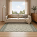 Gebied Tapijt OLITE Natuurlijk en Groen 160 x 230 cm PET