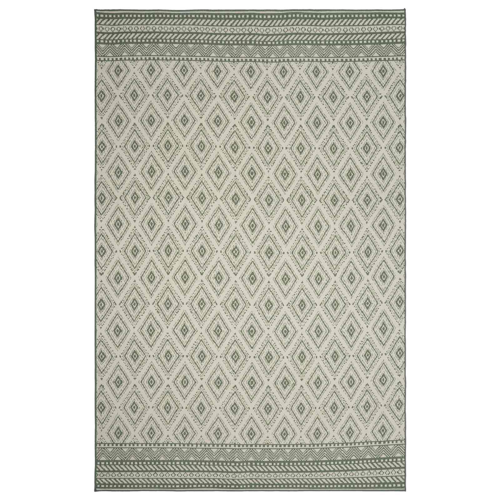 Gebied Tapijt OLITE Natuurlijk en Groen 160 x 230 cm PET