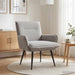 Fauteuil Lichtgrijs Bouclé