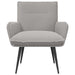 Fauteuil Lichtgrijs Bouclé