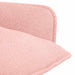 Fauteuil Roze Bouclé