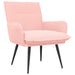 Fauteuil Roze Bouclé