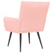 Fauteuil Roze Bouclé