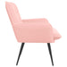 Fauteuil Roze Bouclé