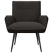 Fauteuil Zwart Bouclé