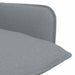 Fauteuil Lichtgrijs Stof