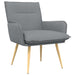 Fauteuil Lichtgrijs Stof