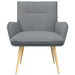Fauteuil Lichtgrijs Stof