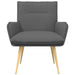 Fauteuil Donkergrijs Stof