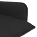 Fauteuil Zwart Stof
