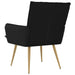 Fauteuil Zwart Stof