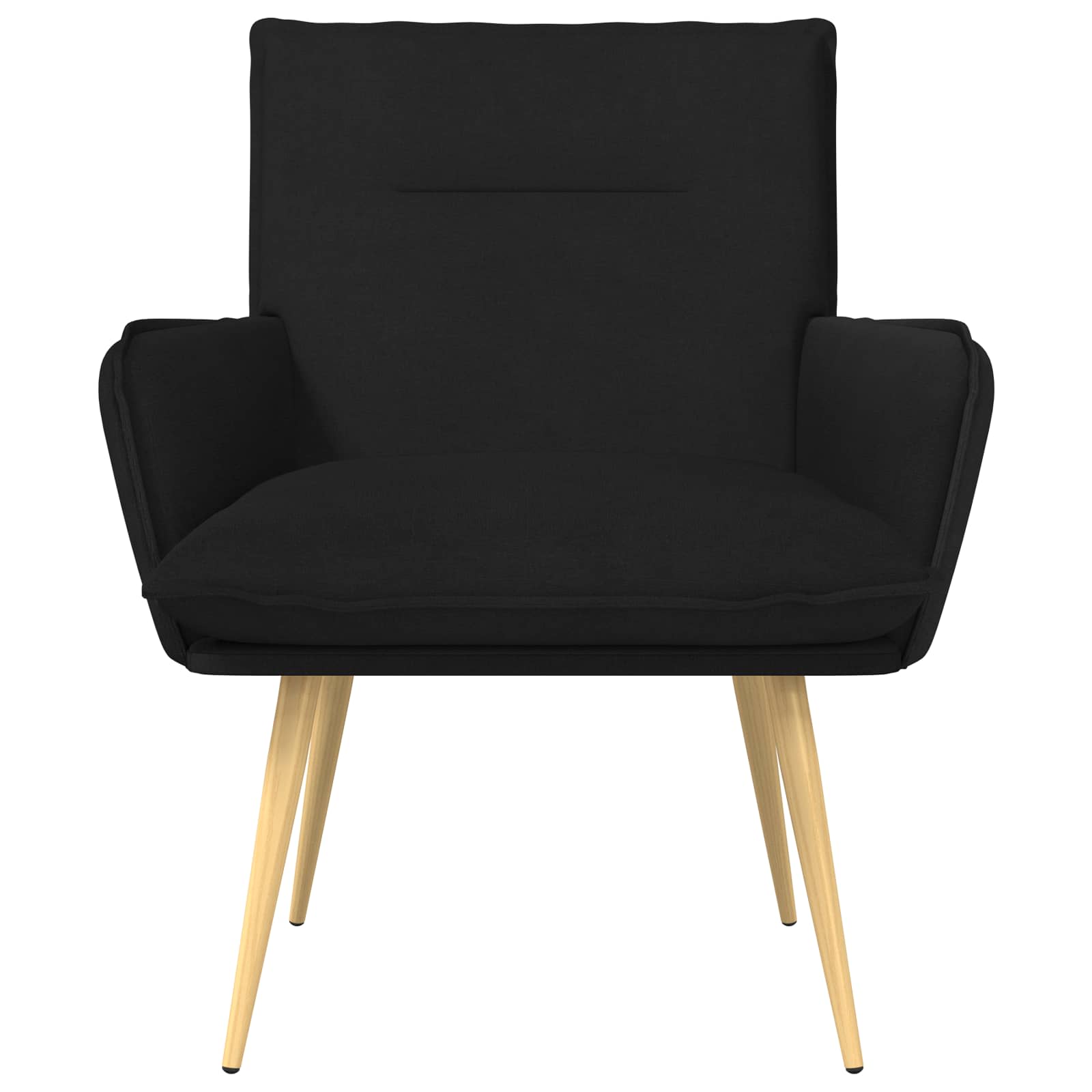 Fauteuil Zwart Stof