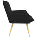 Fauteuil Zwart Stof