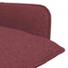 Fauteuil Wijnrood Stof