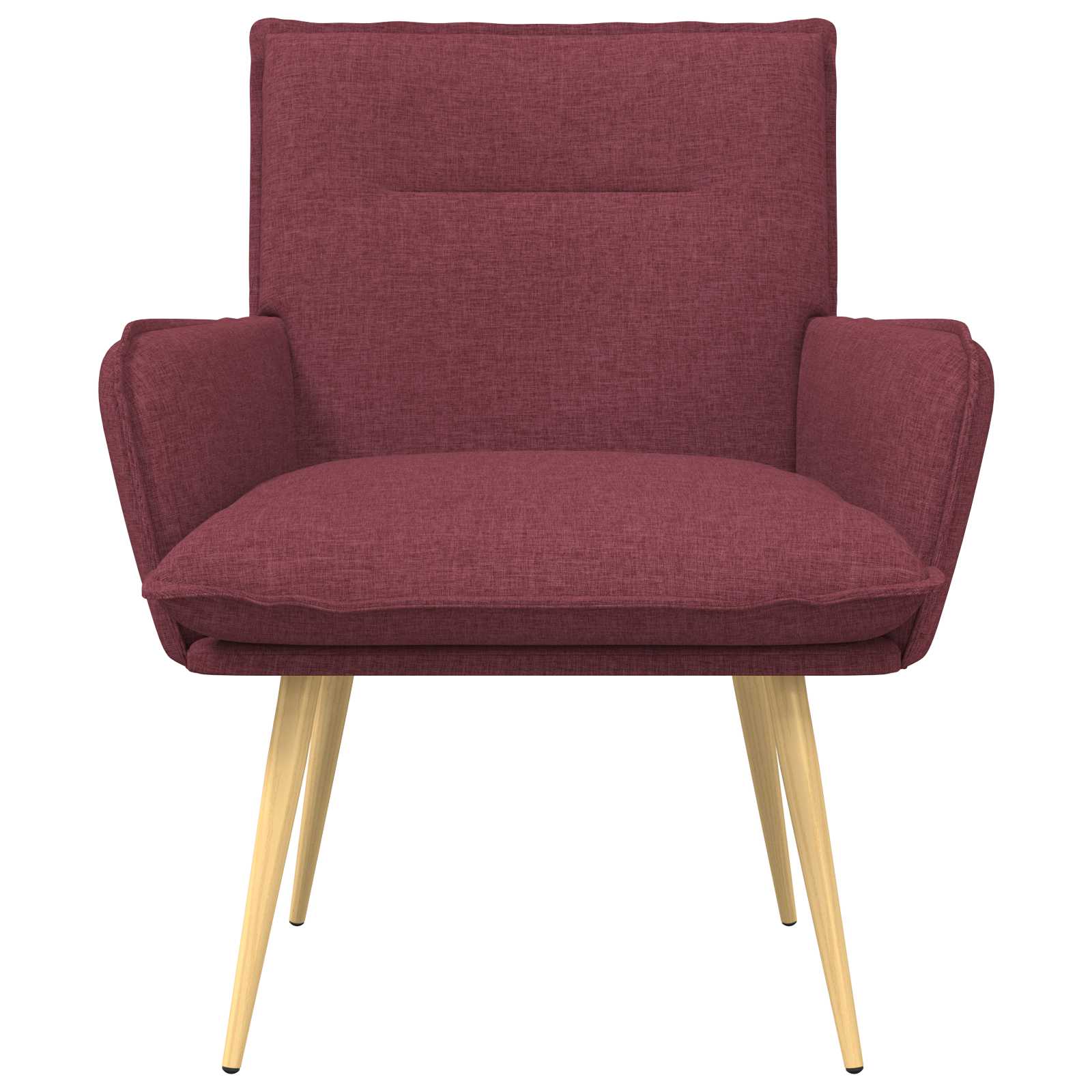 Fauteuil Wijnrood Stof